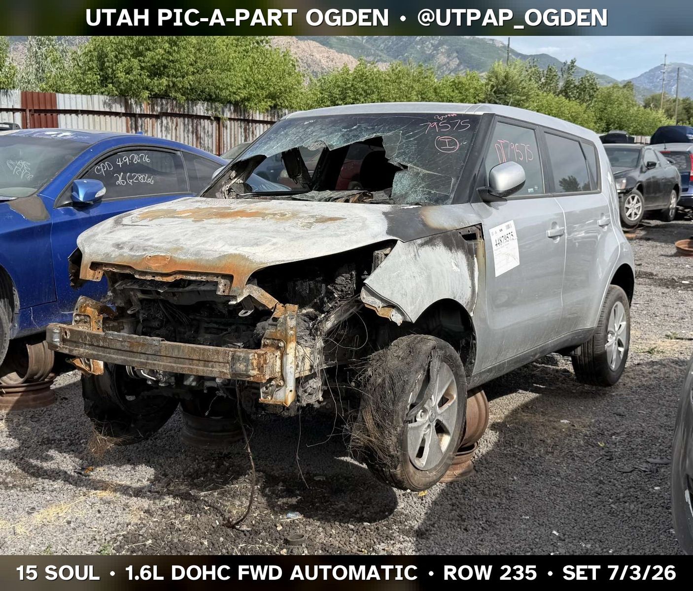 2015 Kia Soul Parts - UTPAP Ogden