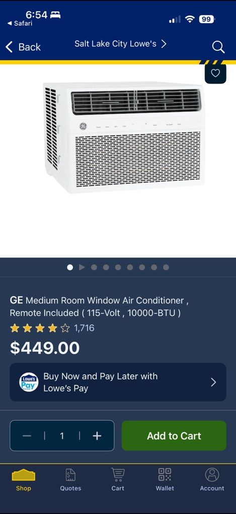 Window Mount Air Conditioner