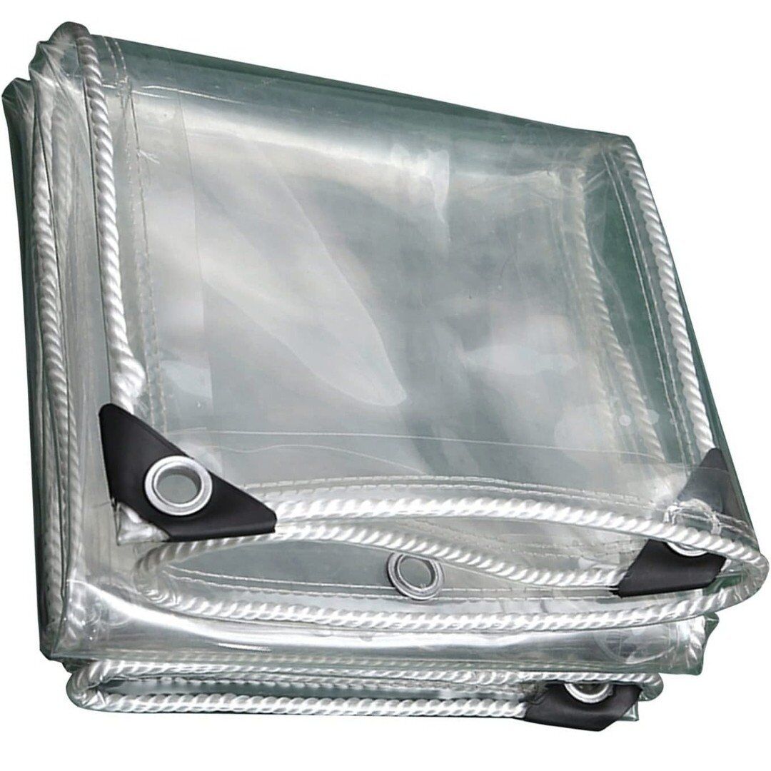 Tarp Sheet Transparent Reinforced Clear Tarpaulin