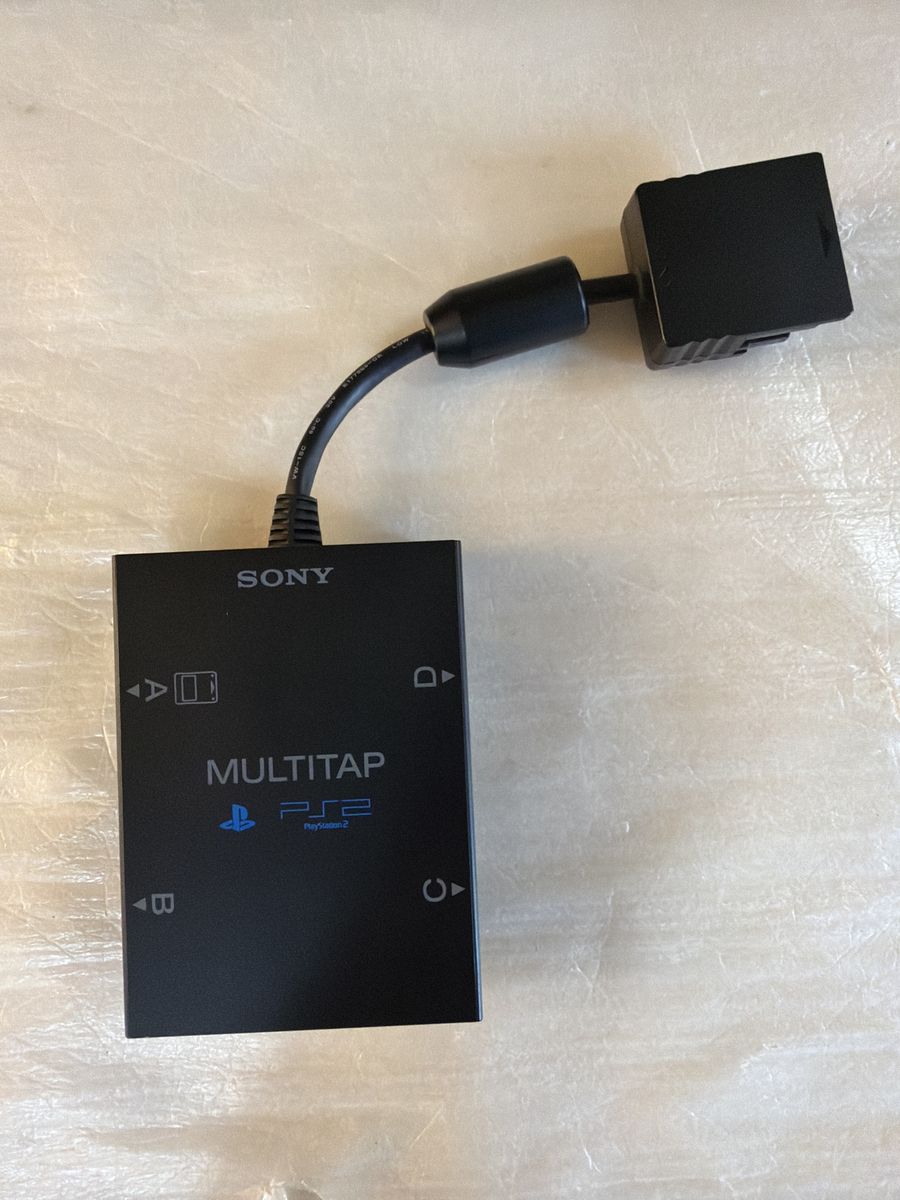 Sony PlayStation 2 (PS2) SCPH-70120 Multitap Controller Adapter for Multiplayer Gaming PS2 Slim