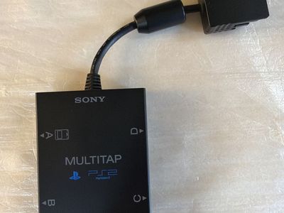 Sony PlayStation 2 (PS2) SCPH-70120 Multitap Controller Adapter for Multiplayer Gaming PS2 Slim