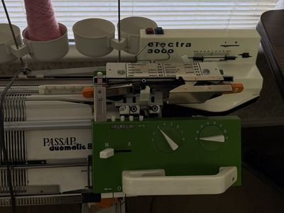 PASSAP Duomatic 80 Knitting Machine + Electra 3000 Motor + DECO – WORKING $1200 cash/venmo in Provo
