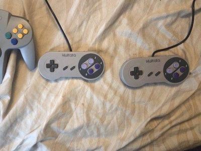 2 Kiwitata SNES Style USB Controllers