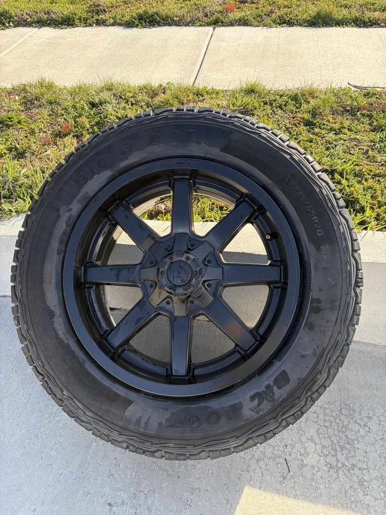 F150 Fuel Wheels W/ 34 Tires