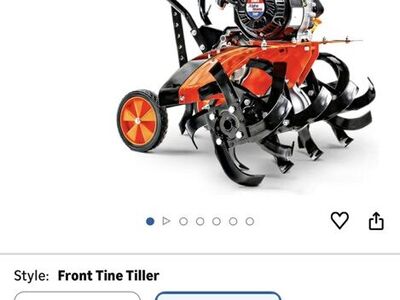 SuperHandy Tiller Cultivator - 7HP 209cc Engine