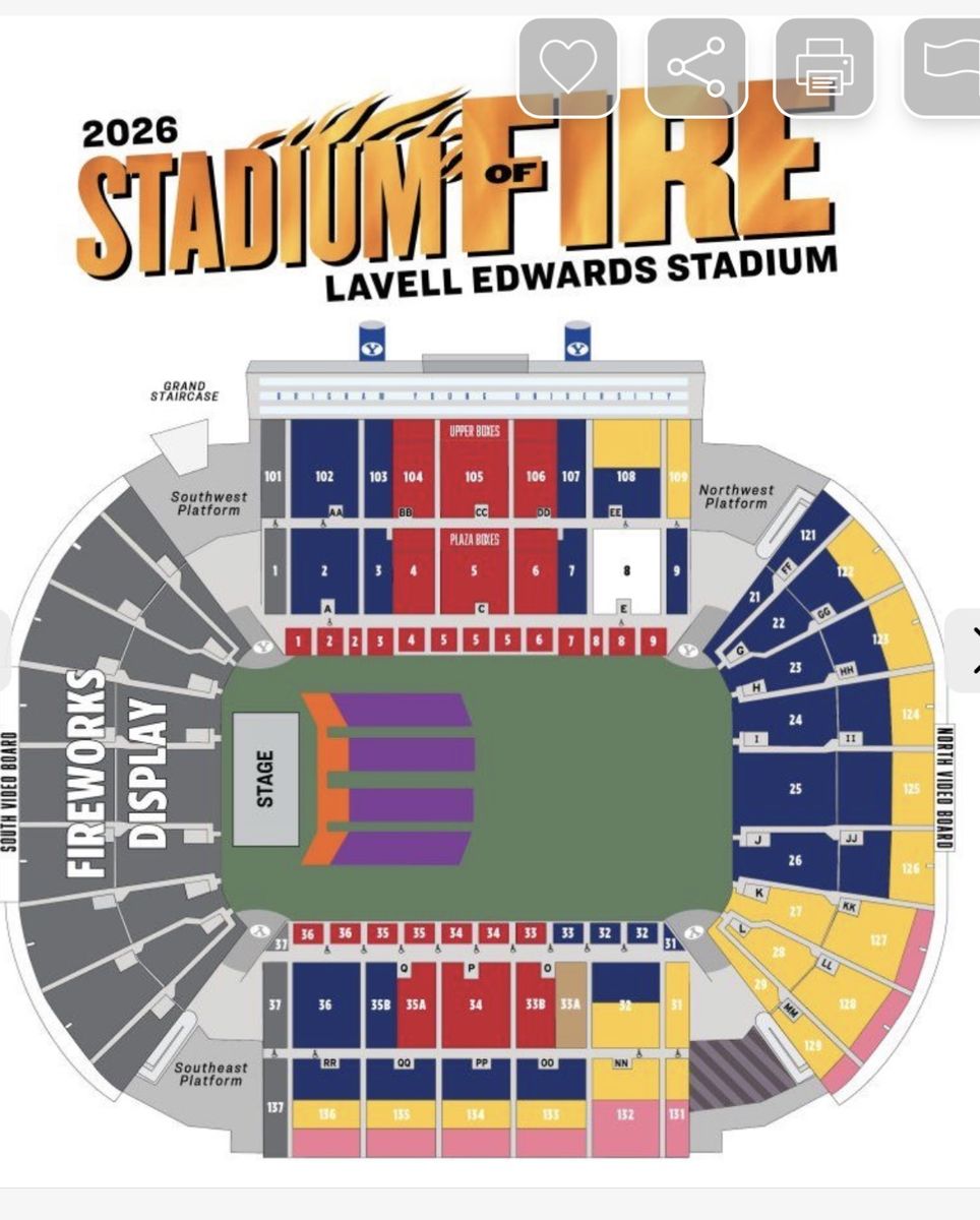 Stadium of Fire- USA 250th Celebration