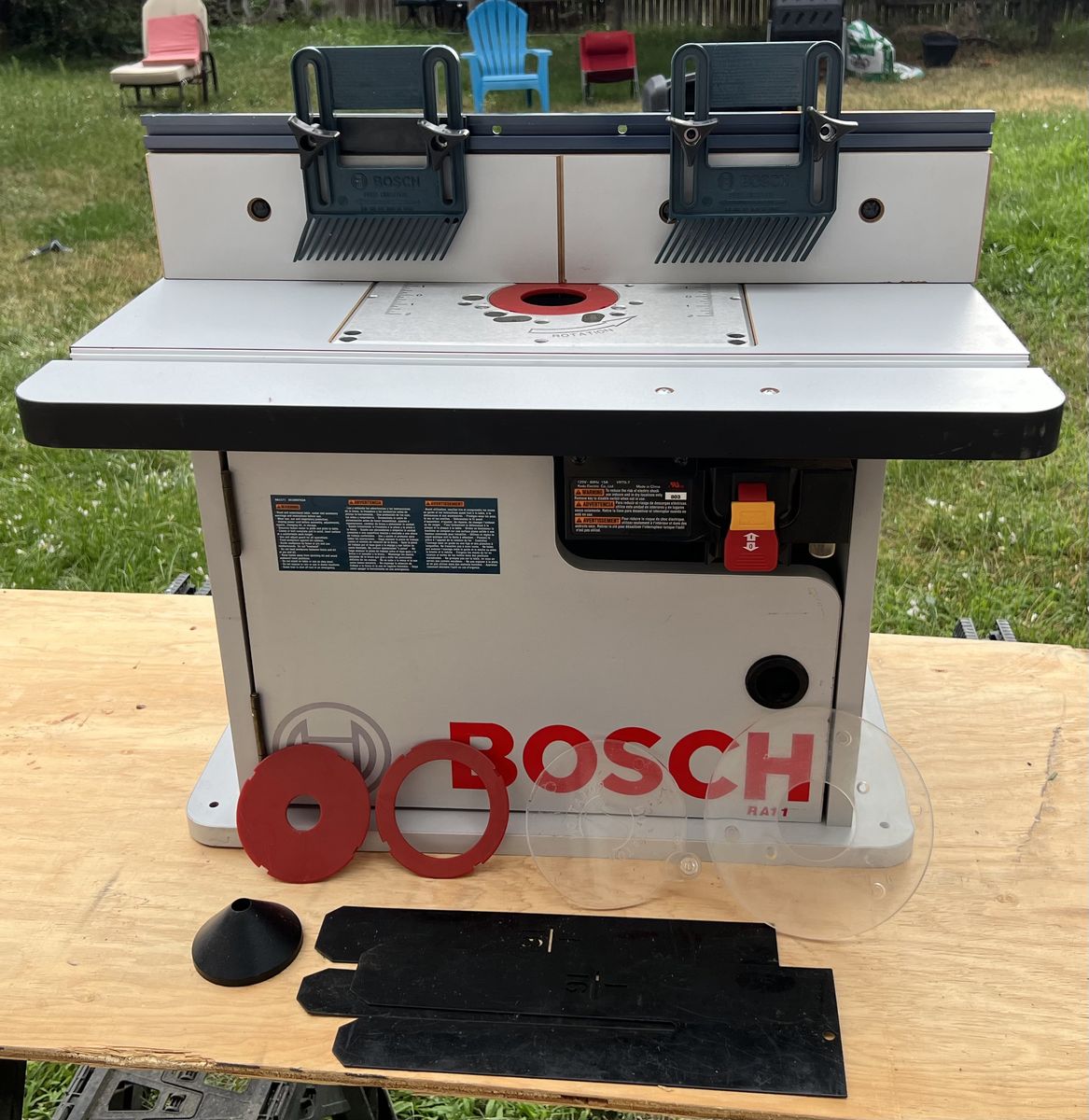 BOSH RA11 Benchtop Router Table