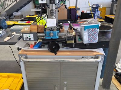 MicroLux Mini Milling Machine Complete Shop Package