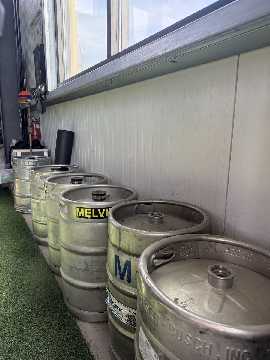 Have a keg party!! (in the gym)