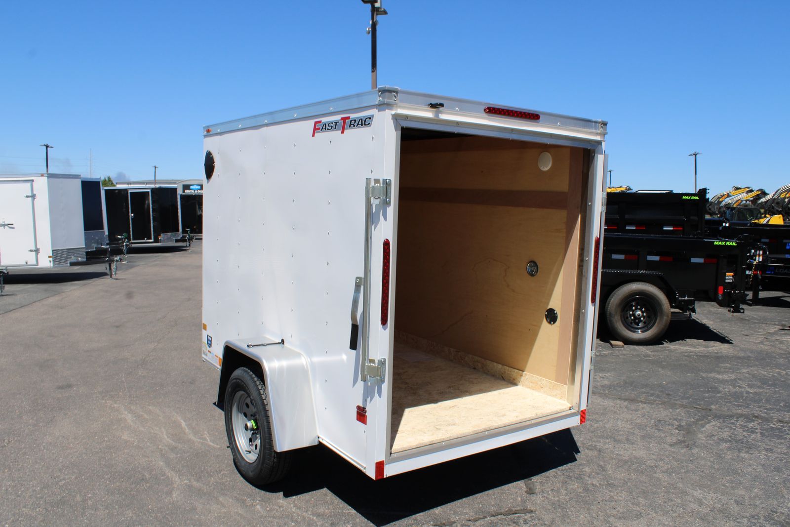 Wells Cargo 5x8 Enclosed Trailer