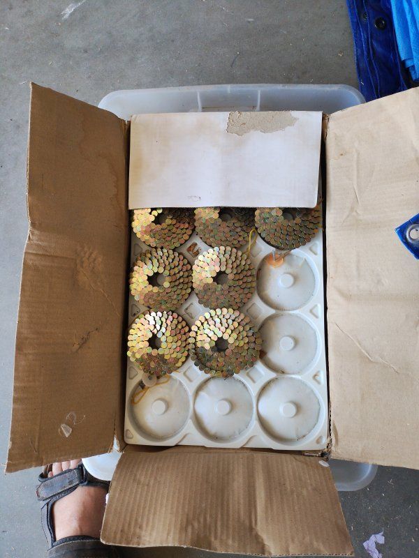 Collated Roofing Nails - Partial Box