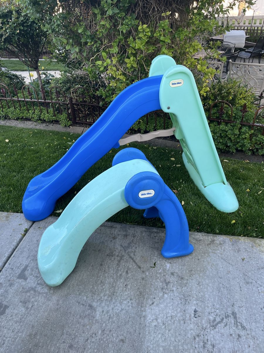 Kids slides shorter one $25.00 bigger $85.00