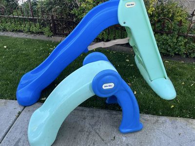 Kids slides shorter one $25.00 bigger $85.00