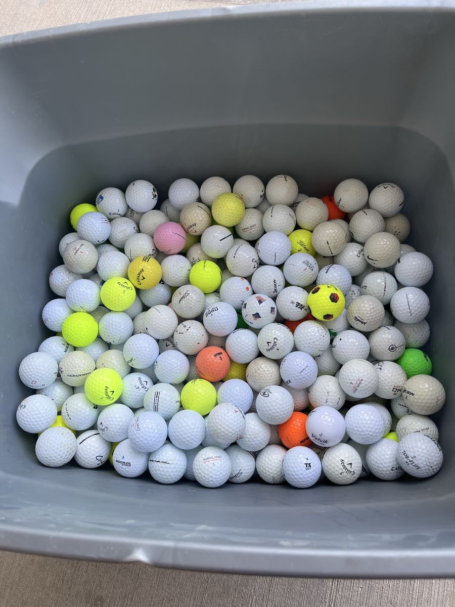 Assorted Used Golf Balls 0.25
