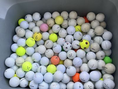 Assorted Used Golf Balls 0.25
