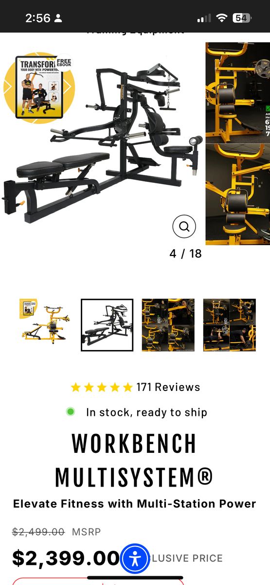 Power Tec Home Gym