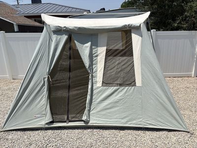 Springbar Traveler 5 Canvas Tent - 5-Person, Durable, All-Weather Camping Tent