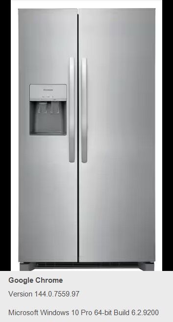 Frigidaire Refridgerator