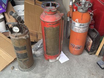 Antique fire extinguisher