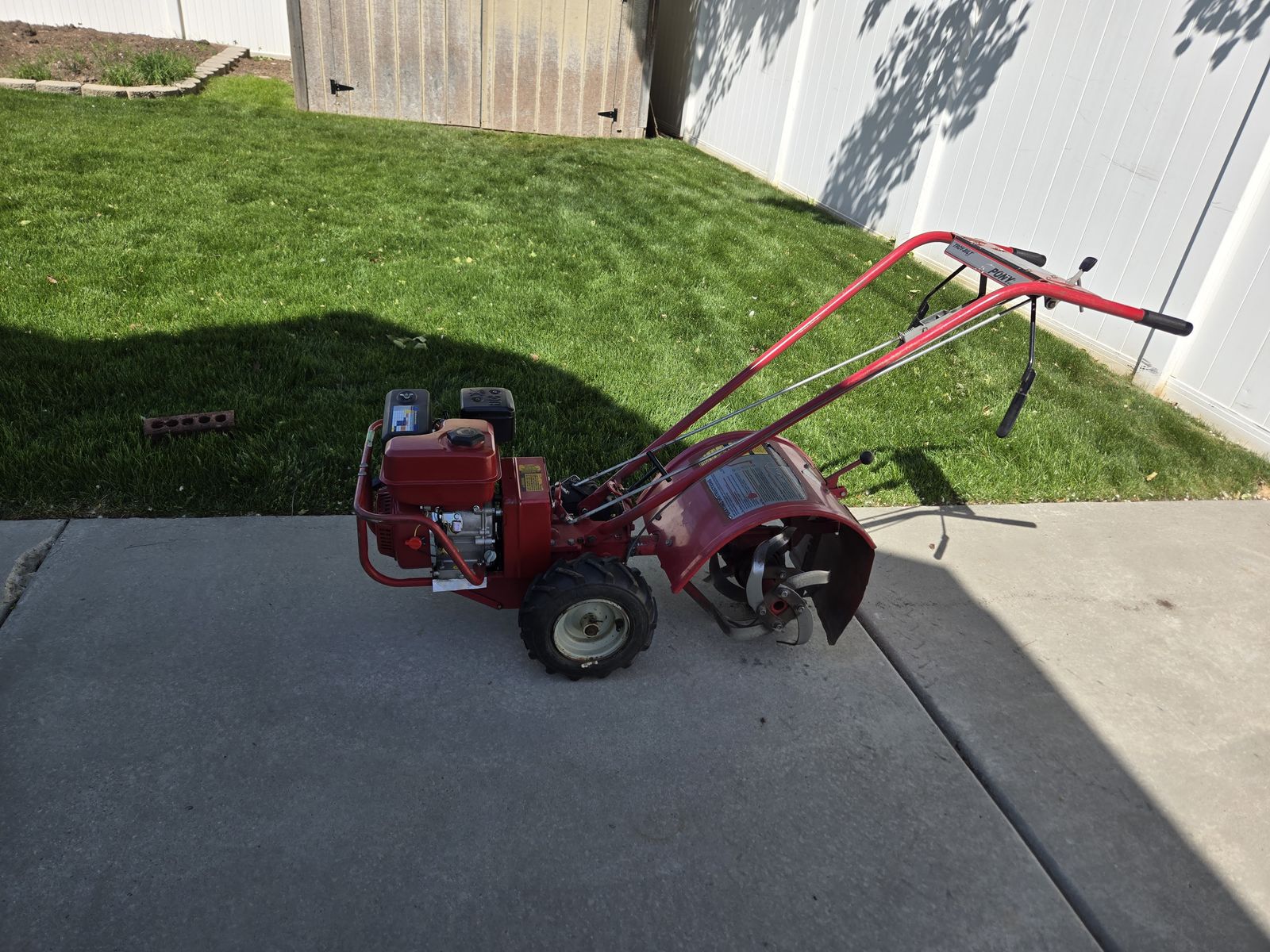 Torobilt Pony Rear Tine 6.5hp 16" Tiller