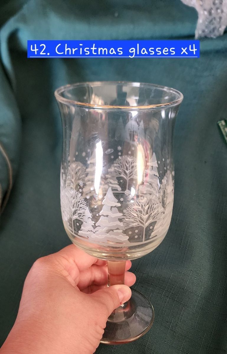 11 winter / Christmas glasses