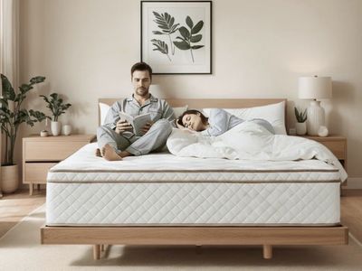 New in box 10 inch queen mattress medium firm