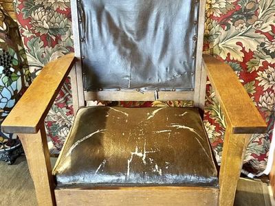 Antique Mission style chair