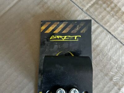 Grit 6061 Scooter Quad Clamp Black