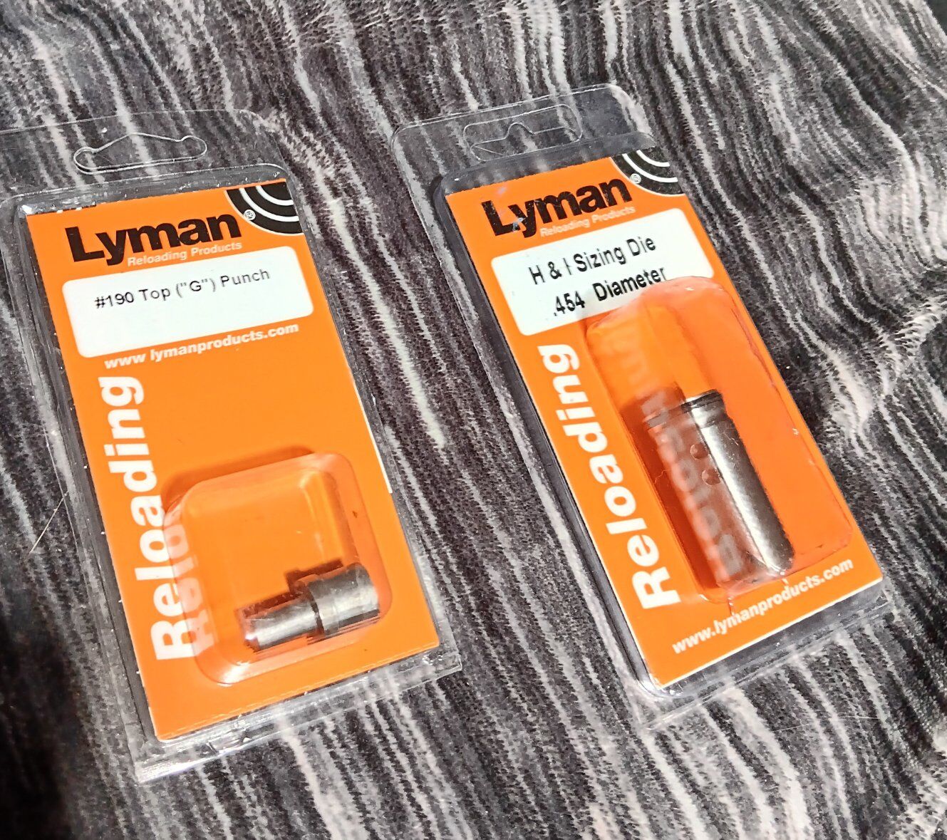 Lyman sizer die and punch set