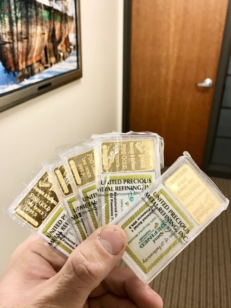 1oz Gold Bars *$100 Below Spot