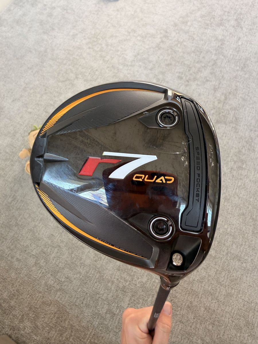 Taylormade R7 Quad Mini Driver 11.5 65 gram AV limited Blue Tensei Stiff shaft
