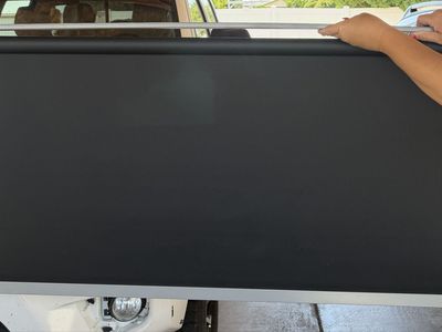 2 black out blinds