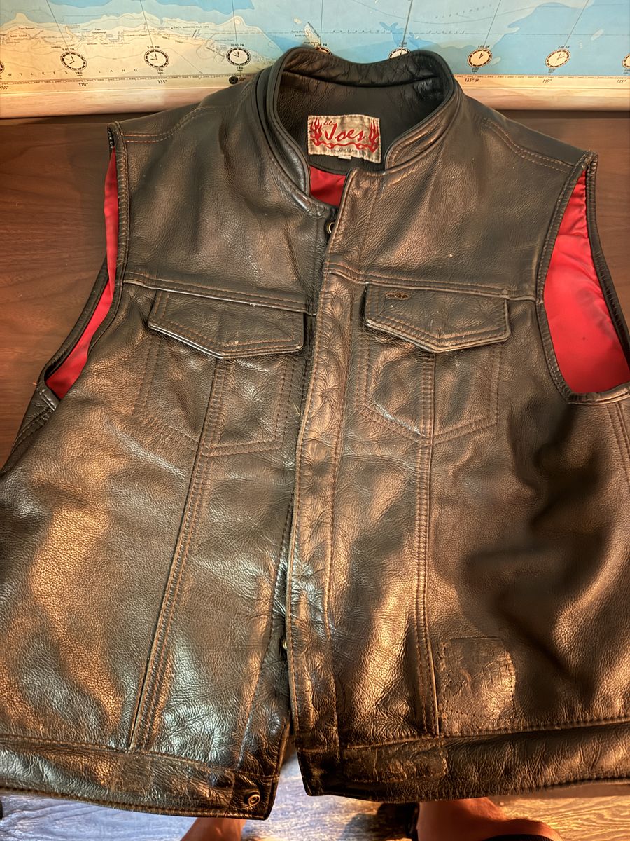 Joes Genuine Leather Vest
