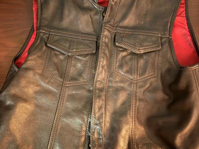 Joes Genuine Leather Vest