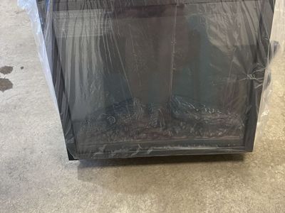 18" Electric Fireplace Insert Black