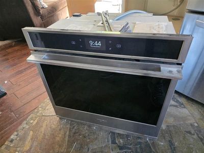 Free Wall Oven, counter mounted glass cooktop, hood vent & miscellaneous items