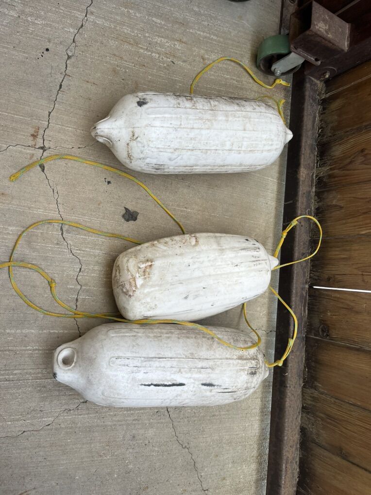 Set Of 3 Boat Buoys