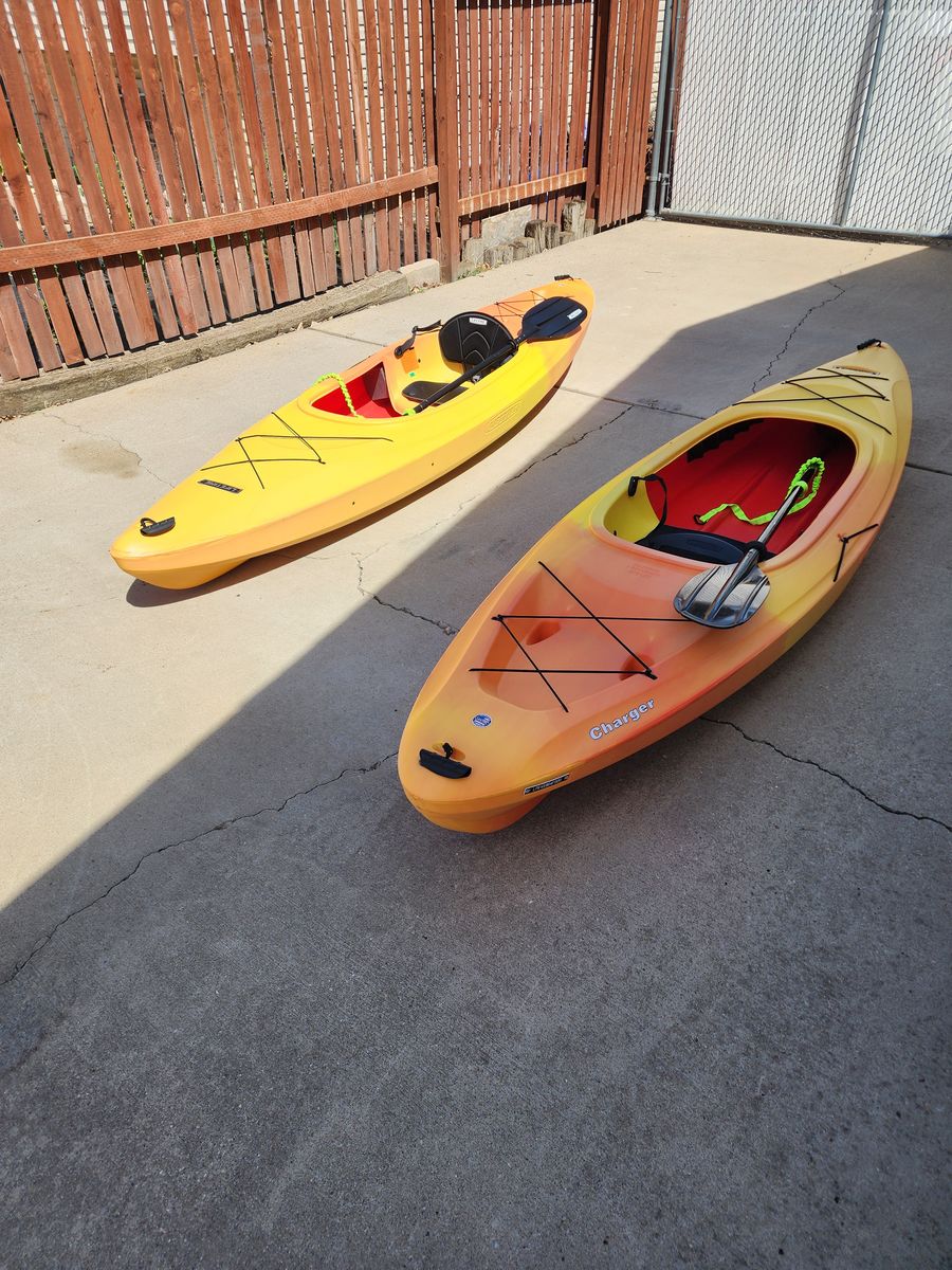 10' kayaks sold as a pair