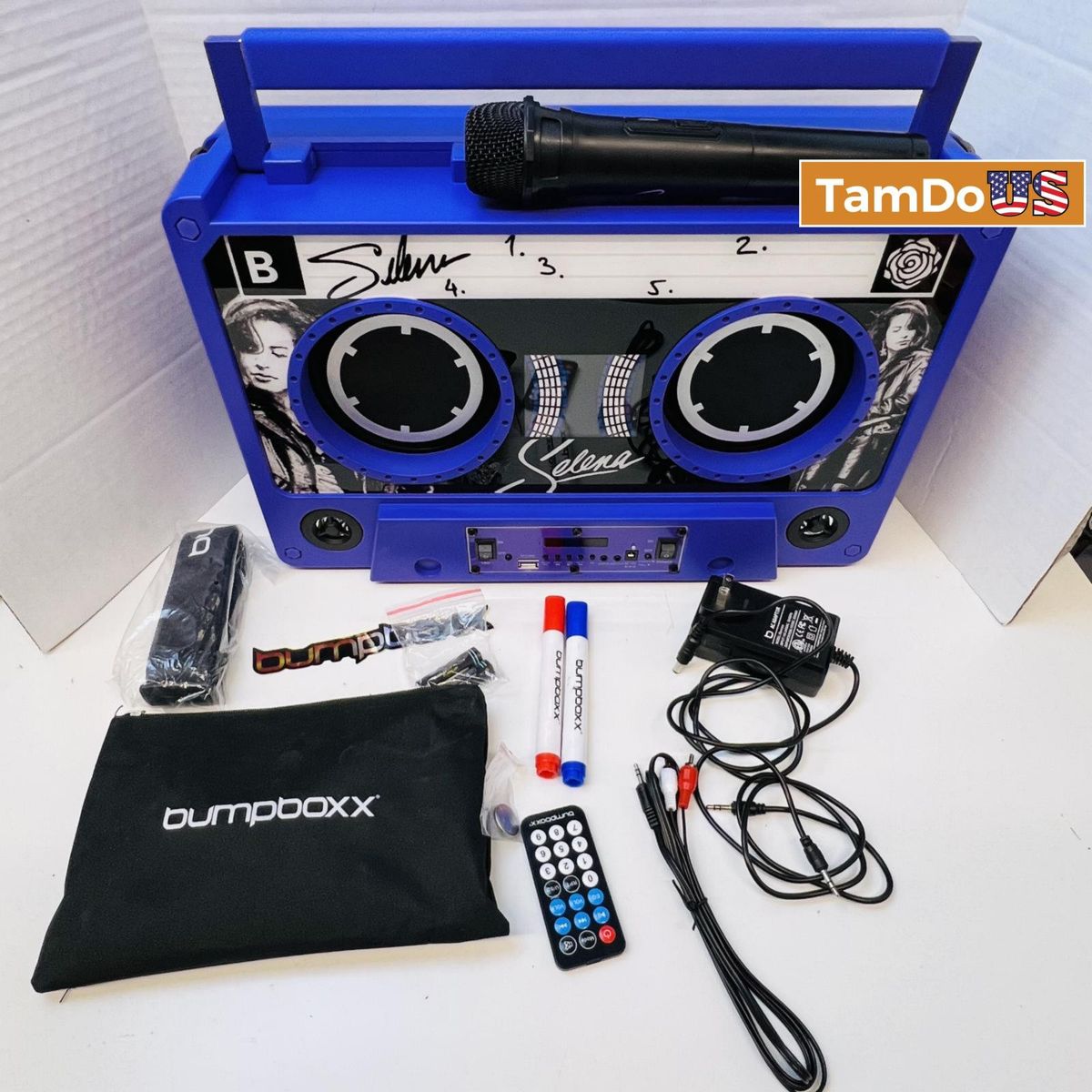 Bumpboxx Remixx Bluetooth Speaker with The Looks of a Cassette