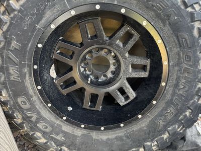 Wheel and tire.
