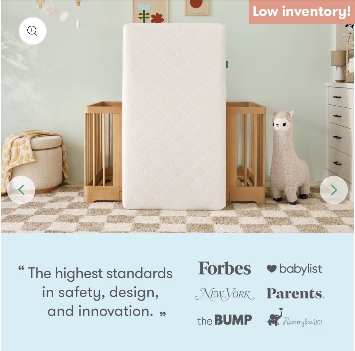 Newton Baby Original Crib Mattress - All-Stage Infant & Toddler, Breathable & Washable