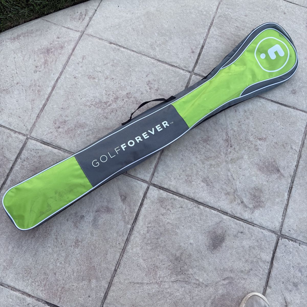GolfForever Swing Trainer System with Carrying Bag and Resistance Bands