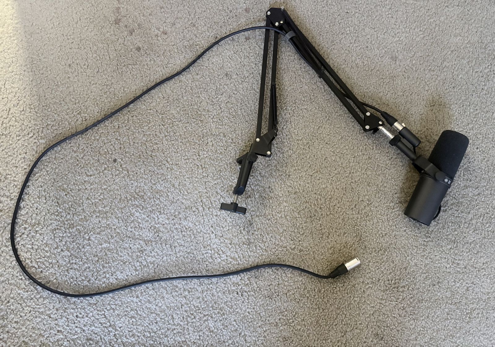 Shure SM7B Cardioid Dynamic XLR Microphone