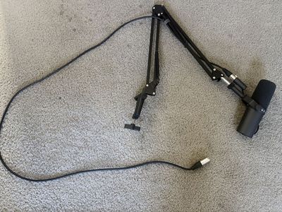 Shure SM7B Cardioid Dynamic XLR Microphone