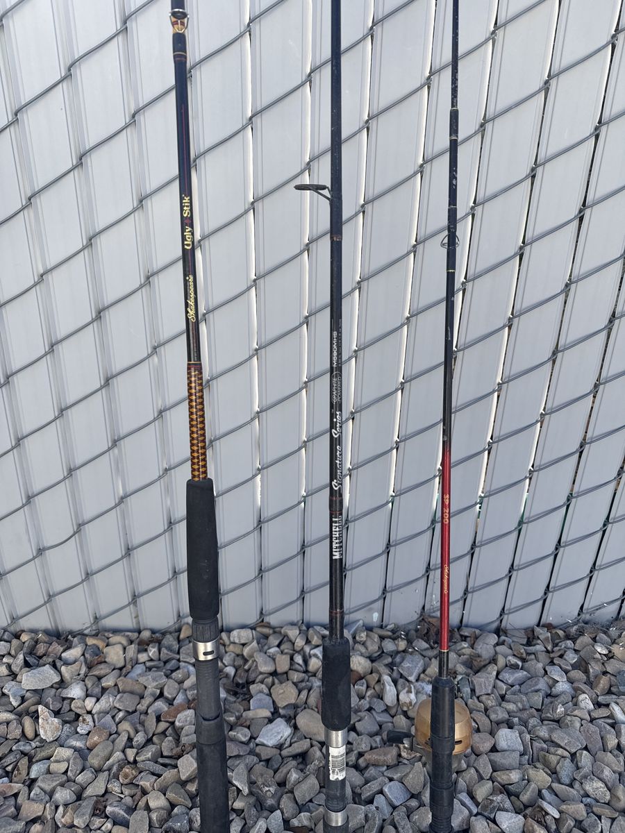 Various Fishing Rods