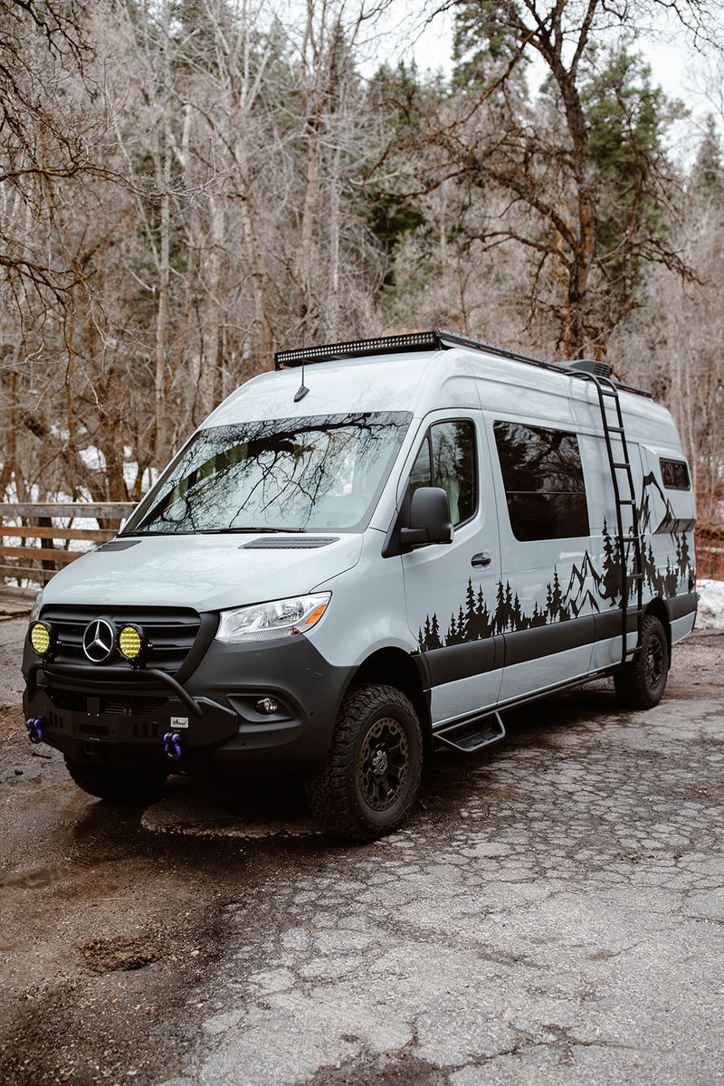 2022 Mercedes Sprinter 170 4x4 | Luxury Off-Grid Build | Only 42K Miles | Solar | AC | Diesel Heat | $165,000