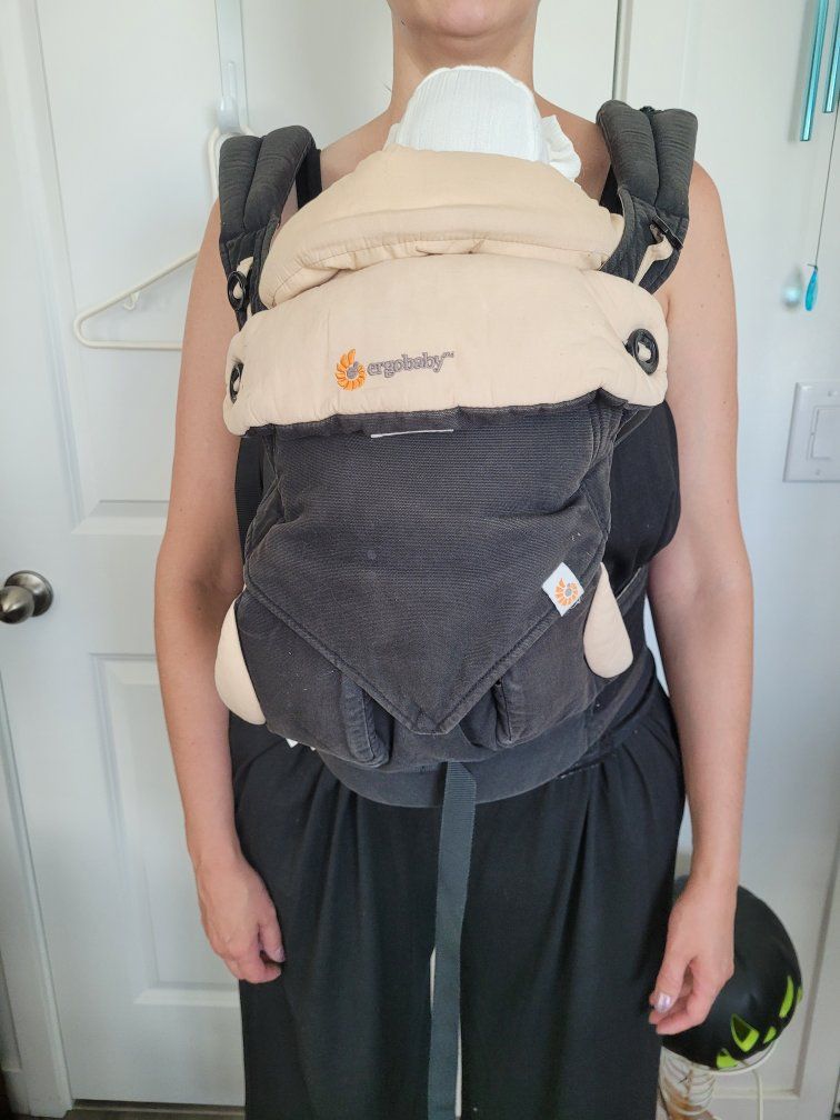 Ergobaby Original Baby Carrier - Black/Tan, Infant Insert, UsedGood