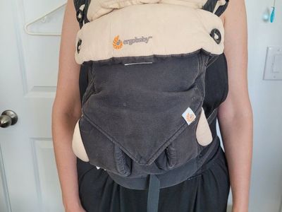 Ergobaby Original Baby Carrier - Black/Tan, Infant Insert, UsedGood
