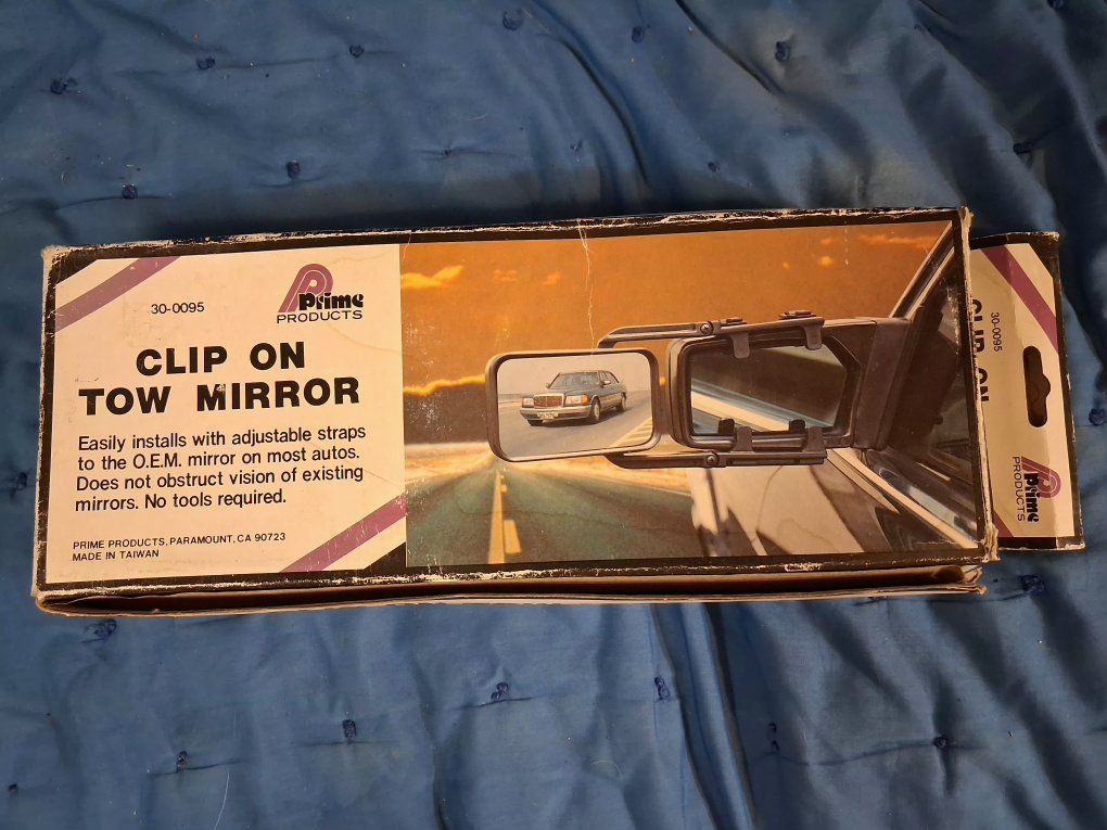 Prime Products 30-0095 Clip On Tow Mirror Universal Fit