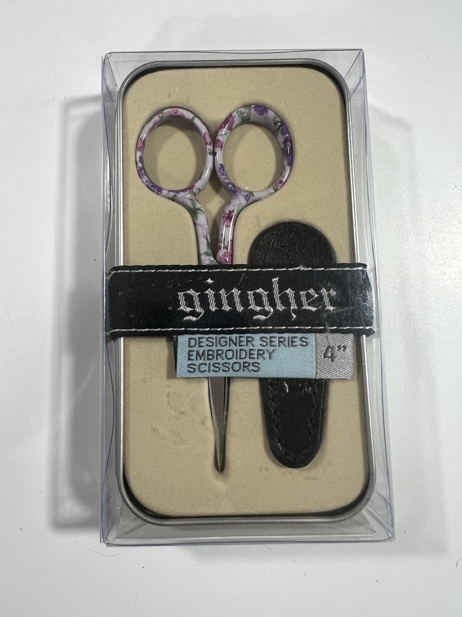 Gingher Designer Series “Ashley” No. 4 Embroidery Scissors